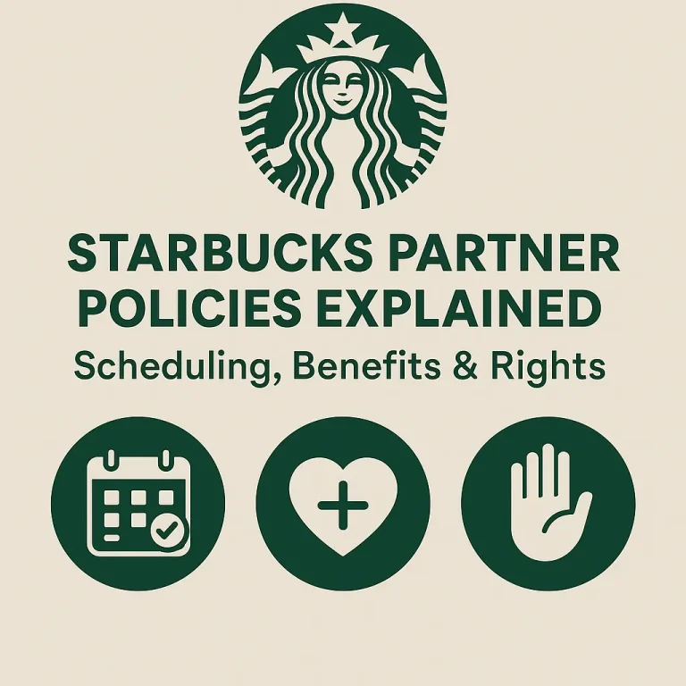 Starbucks Partner Policies Explained: Scheduling, Benefits & Rights