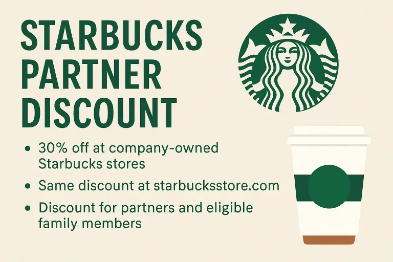 Starbucks Partner Discount & Markout Guide