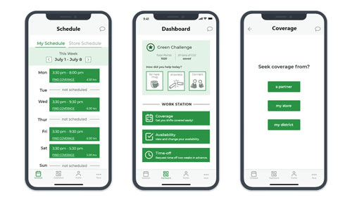 Starbucks Partner Hours App